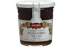 ERIC BUR Confiture Extra Figues Noires 370 g - Lot de 3