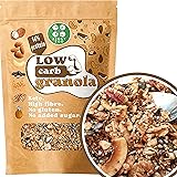 ZingyZoo Keto Granola Muesli Senza Glutine e Zucchero Aggiunto | Low Carb Colazione | Cereali Chetogeniche Proteici 14%