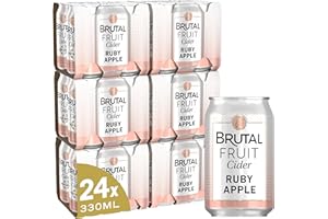 Brutal Fruit Cider, Ruby Apple, 24x330ml cans