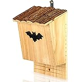 Rifugio Per Pipistrelli Relaxdays - Legno Verde, 29x18x6 Cm, Per Giardino, Con Gancio Per Appendere - Foto 6