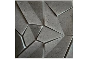 Eurodeco Pannelli da parete 3D decori rivestimento pareti pannelli per soffitti piastre pannelli decorazione da parete decalcomanie da parete MATERIALE IN POLISTIROLO STYROPOR-LIKE 3D 3mm di spessore