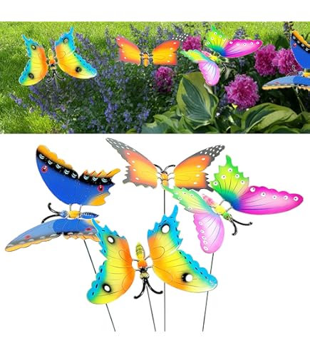 Deko-Gartenstecker Schmetterling 45 Cm Kaufen Bei OBI