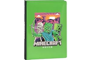 FRANCO COSIMO PANINI Minecraft - Diario Scuola Ufficiale Minecraft, Diario 12 Mesi Ideale per la Scuola Elementare, con Copertina Imbottita e 320 Pagine Interne Stampate a Colori, 13 x 17,8H