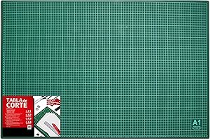 CRINSTON Base di taglio double-face autorigenerante, a 5 strati, per cuciture, patchwork e lavori artigianali (dimensioni A1, 84,1 x 59,4 cm)