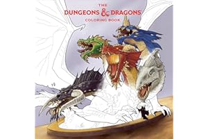 The Dungeons & Dragons Coloring Book: 80 Adventurous Line Drawings