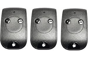 ALISONTECH 3 pour 1841026 Télécommande Motorisation Portail Portes de Garage NS 2 Canaux 433.42MHZ Garantie de 3 Ans