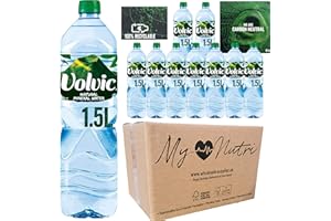 9 x 1.5L Volvic Natural Mineral Water - Delivered in MyNutri® Eco-Friendly Box