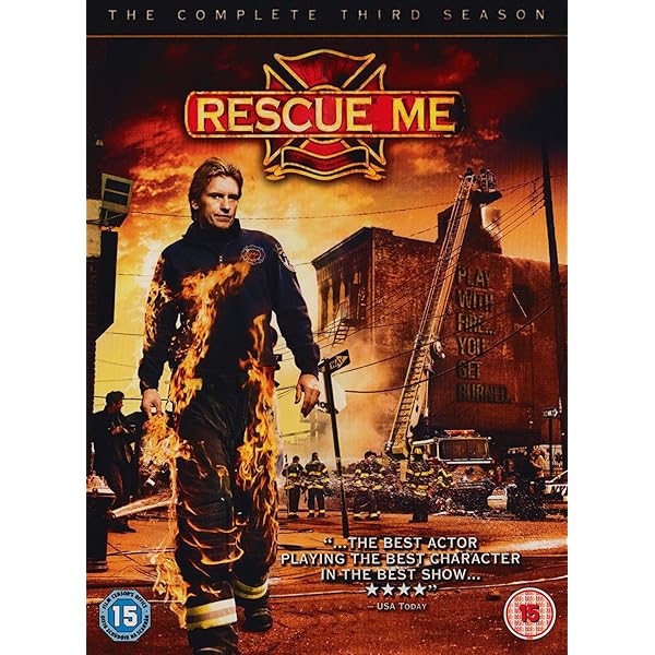 その他 Rescue Me: Complete Fourth Season/ [DVD] Rescue Me: Complete Fourth Season 4 (DVD, 2007, 4-Disc Set