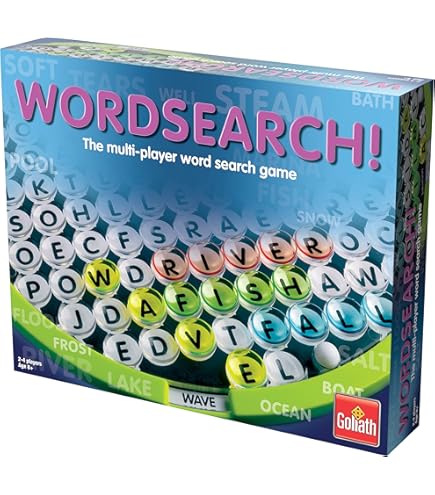 Goliath WordSearch Junior – Wortsuchspiel Für Kinder Ab 4 Jahren, 2-4 Spieler