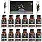 Luana Rose - Ätherische Öle Set - 100% Vegan & Naturrein - 12x Aroma Diffuser Öl für Aromatherapie - Reine Duftöle…