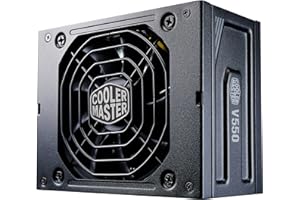 Cooler Master V850 SFX Gold, Spina EU - 850W 80 PLUS Gold, Alimentatore Full-Modular, SFF/mini-ITX, Ventola FDB Silenziosa da 92mm, Modalità Semi-Fanless, Staffa SFX-a-ATX
