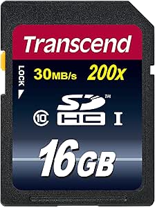 Transcend 16GB SDXC/SDHC Class 10 (Premium) Memory Card