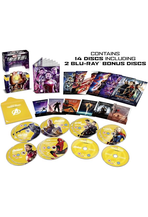 marvel DVD&Blu-rayセット　セール中 Avengers: 4-Movie Collection (Marvel) [New Blu-ray] Boxed