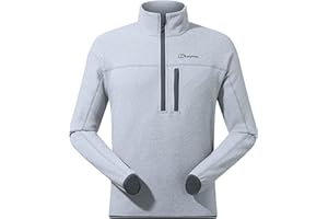 Berghaus Forro Polar Stainton 2.0 con Media Cremallera, Mayor Calidez, Extra Cómodo Chaqueta de Forro Polar Hombre (Pack de 1)