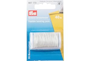 Prym Fusible Vinculación Hilo, Poliéster, 40 m