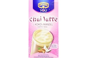 ‎KRÜGER KRÜGER Chai Latte Exotic India Typ Kokos Mandel, 4er Pack (4 x 0.25 kg)