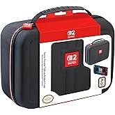 RDS - Licensed Nintendo Switch 2, Nintendo Switch OLED & Nintendo Switch Systems Game Traveler Deluxe System Case &ndash; Holds AC 