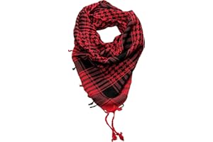 LOVARZI Keffieh Foulard Palestinien - Chic et souple écharpe pour Homme et Femme