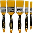 Coral 31417 Zero-Loss 5 Paint Brush Set for a Seriously Good Finish and No Bristle Loss set 5 piece brush pack