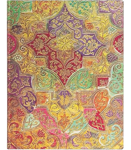 Paperblanks Softcover Flexis Ventaglio Rosso Kraft Lined Midi 130 180 | Desertcart
