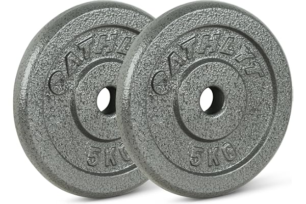 Athlyt 1-tums viktplattor i gjutjärn