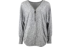 Emma & Giovanni - Top/Pull Zip (Taille S à XXL) - Femme