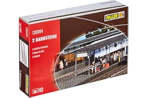 GAUGEMASTER CONTROLS Faller Platforms Railway Buildings with Cast Iron Structure