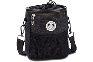 HUND IST KÖNIG Pochette friandise pour Chien qualité Premium, Le Sac de friandises pour Tout. Pochette friandise pour Dressage Chien et Formation Chiots.