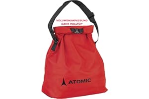 Atomic A Bag – Borsa per scarponi da sci – Pratica borsa per l'inverno e l'estate – Tracolla regolabile e top arrotolabile – Piastra rimovibile per scarponi da sci