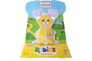 Rubik's Junior Bunny | Original Kid’s Twisty Animal Puzzle, Easy Grip Toy
