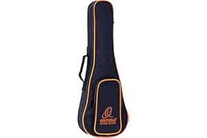 ORTEGA GUITARS Ortega Borsa per Ukulele Pineapple - Nero / arancione (OUBSTD-PINE)