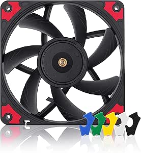 NF-A12x15 PWM chromax.Black.Swap, Ventilateur Silencieux de Faible Épaisseur, 4 Broches (120x15 mm, Noir)