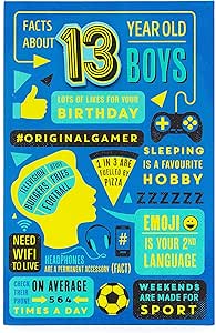 watermark 13th birthday card birthday card aged 13 cool gamer