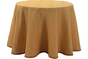 Martina Home Table Skirt Model Ribera Model Redonda de 80 Gold