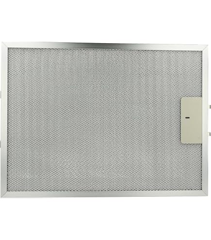 2x Filtro Grasso Rete Metallo Cappa Cucina per Ventilatore