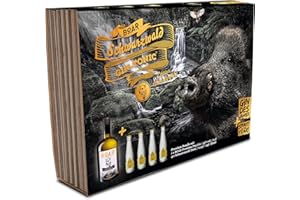 ‎BOAR GIN BOAR Gin Geschenkset | Edition Heimatgefühl | 0,5L BOAR Blackforest Premium Dry Gin & 4 Flaschen Schwarzwald Tonic Water | Geschenkset mit dem höchstprämierten Gin der Welt