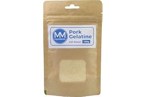 MM INGREDIENTS Pork Gelatine Powder 100g 240 Bloom Professional grade