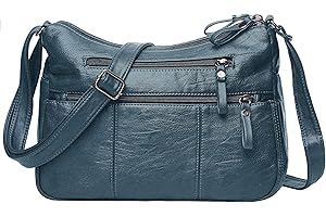 VOLGANIK ROCK Handbags for Women Shoulder bag for women Soft PU Leather Handbag Crossbody bag Multi Pockets Handbag shoulder bag Ladies handbags Travel Bag