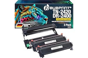 Bubprint XXL Toner und Trommel kompatibel als Ersatz für Brother TN2420 DR2400 für MFC-L2710DW MFC-L2710DN MFC-L2750DW HL-L2310D HL-L2350DW HL-L2370DN HL-L2375DW DCP-L2510D DCP-L2530DW