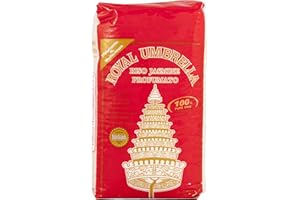 Royal Umbrella Riso Thai Hom Mali, Jasmine - 1000 gr - [confezione da 5]