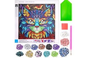 ‎TATEANGNIK Tateangnik 40 * 40 cm Diamond Painting Set für Kinder Erwachsene, DIY 5d Diamond Painting Kinder Mädchen im Alter von 6-15 Jahren, Geschenke für Kinder Teenageralter Freunde