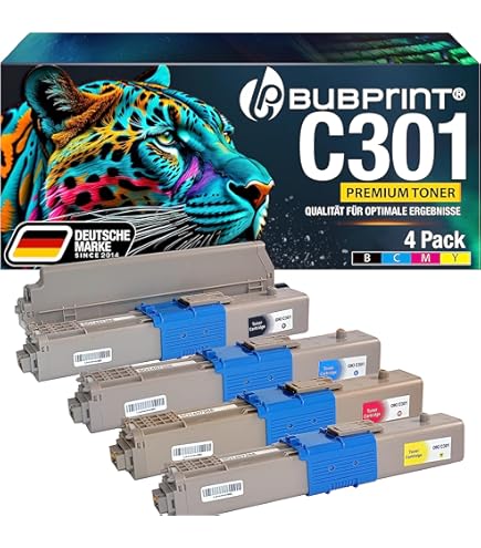 TONER EXPERTE 4er Set Premium Toner kompatibel zu 44469803 44469806 44469805 44469804 für Oki C310dn C330dn C331dn C510dn C511dn C530dn C531dn MC351 MC361 MC361dn MC362dn MC561dn MC562dn MC562w