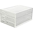 EXERZ Paper Sorter 3 Tier Drawers A4 / Multifunctional Desk Organiser