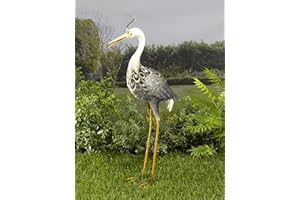 ALTUNA Smart Solar 1050840rs – Airone in Metallo, 7000 x 1 x 1 cm, Colore: Verde Acqua