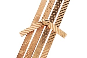 GEBRÜDER BERTELS Papierstreifen "Kraftpapier Gold", 15mm, 24 Streifen