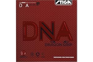 Stiga DNA Dragon Grip Revêtement de Tennis de Table Mixte