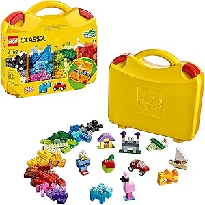 LEGO Classic Creative Suitcase 10713 Building Kit (213 Piece) : Amazon ...