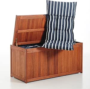 Auflagenbox Gartentruhe Kissenbox Gartenbox HARTHOLZ: Amazon.de: Garten