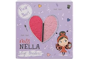 ‎MISS NELLA Miss Nella Makeup for Kids Eye Shadow - Non Toxic Make Up (Pink Skies)