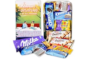 IMPERIAL COAST Chocolates originales para regalar I Bandeja de chocolates | Cartón 100% reciclable | Regalo para Parejas, San Valentín, Cumpleaños, Fiestas y Sorpresas (Quiero ser el desayuno de tus mañana)